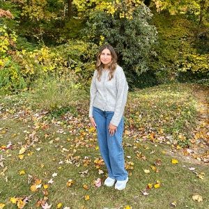 Abercrombie High Ride Loose Jean